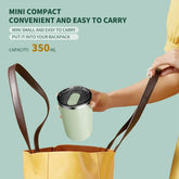 350ml Stainless Steel Automatic Self-Stirring Mug - Coffee, Milk, Tea Mixer Cup for Office & Travel