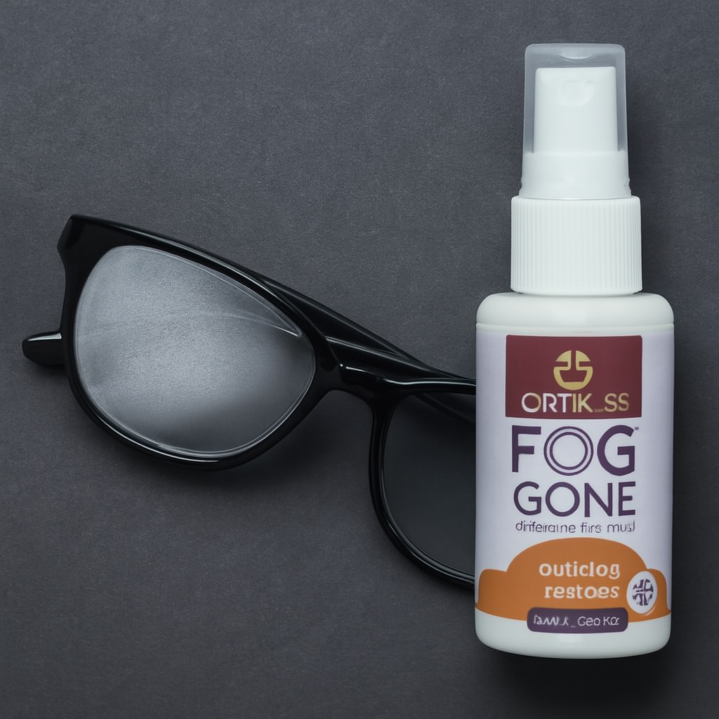 Fog Gone Anti-Fog Safety Spray (50ml) - Car Windshield, Glasses & Mirror Clearer for Winter